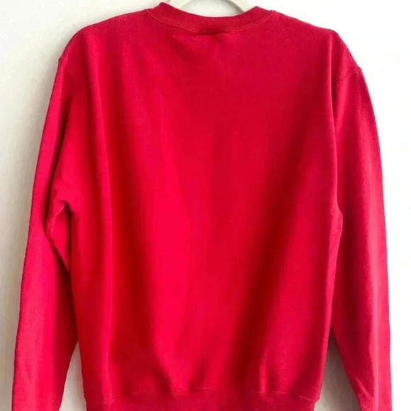 Champion UMD "Maryland" Red Pullover Sweatshirt, Size Small - Picture 14 of 16